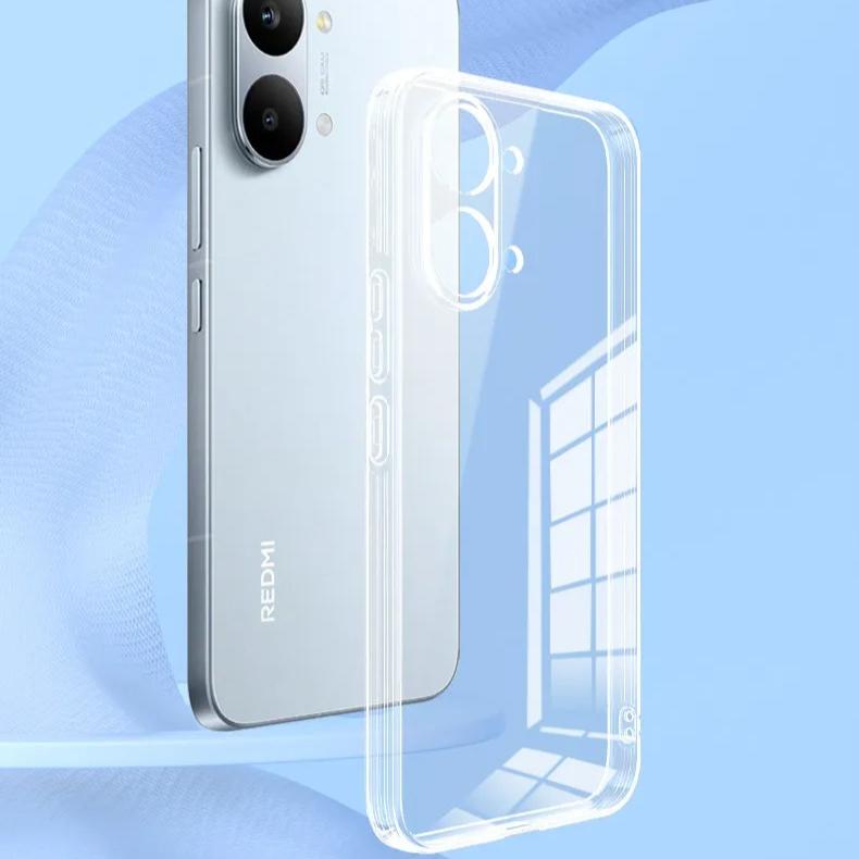 EUCAGR Для Xiaomi POCO X8 Pro Max Тонкий Мягкий ТПУ Прозрачный Чехол для Телефона Для Xiaomi POCO X8Pro Max Прозрачная Мягкая Силиконовая Задняя Крышка
