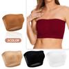 Plus Size Strapless Tube Top for Women - Breathable One-Line Wrap Chest, Outer & Inner Wear.
