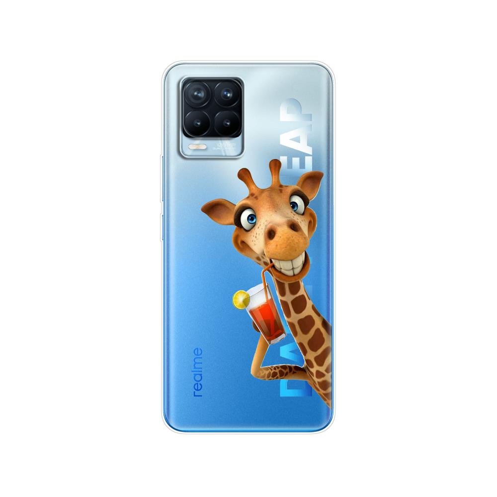 Чехол для Realme 8, 6,4 дюйма, мягкий силиконовый чехол из ТПУ для Realme 8 Pro OPPO Realme8 4G RMX3085, чехол для телефона, чехол, чехол-бампер, сумка