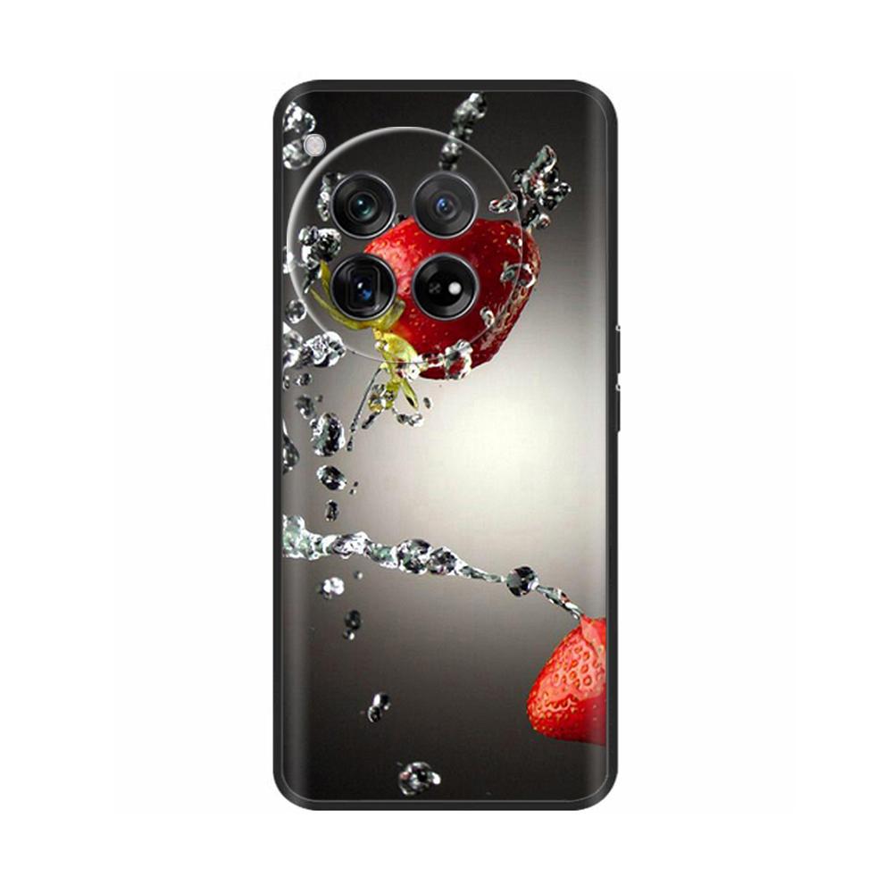 For OnePlus 12 Case Marble TPU Silicone Soft Phone Cases Cover For OnePlus 12 5G CPH2581 6.82" OneMore 12 Colorful Painted Capa