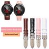 Качественный кожаный ремешок для часов Huami Amazfit PACE GTS GTR 4 3 Pro 2 mini bip Stratos 2 2S 3, сменный ремешок