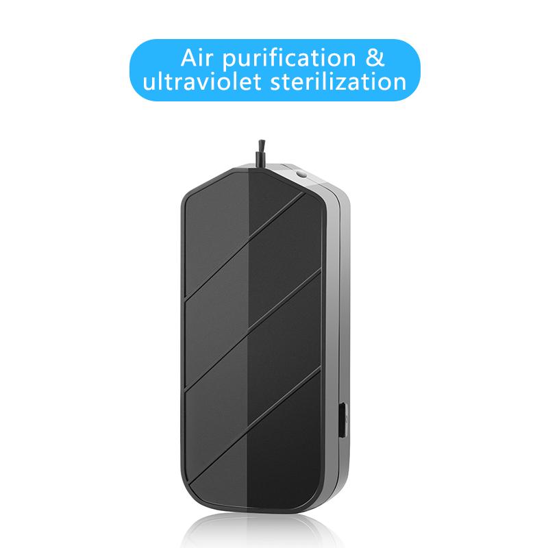 Personal Wearable Air Purifier Necklace Mini Portable Air Freshener Ionizer Negative Ion Generator