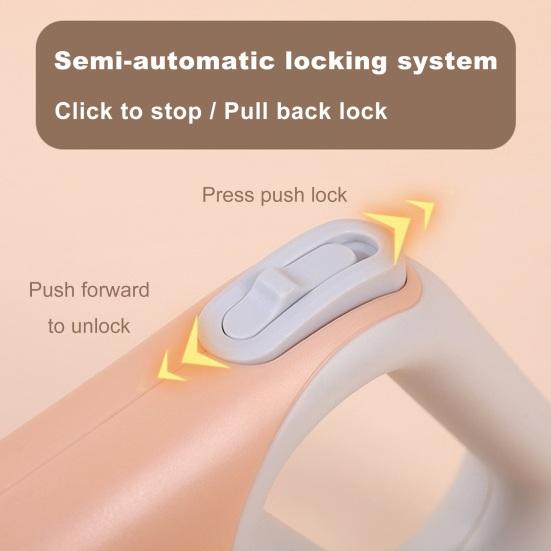 Поводок-рулетка для собак, прочный поводок для прогулок с ручкой, препятствующей скольжению, для собак средних и крупных пород весом до 330 фунтов