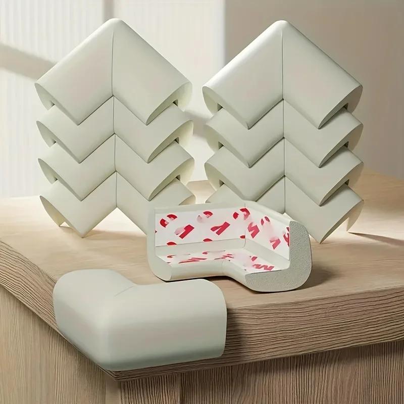 10Pcs Soft Edge Corner Guards - Baby Furniture Protectors | Toddler Table Safety Covers for Home Use