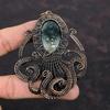 Ocean Jasper Pendant Copper Wire Wrapped Pendant Octopus Gemstone Pendant Amazing Copper Jewelry Handmade Wire Wrapped Jewelry Gift For Mom