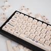 The Voynich Manuscript Keycap 135Key PBT Custom Personalized Keyboard Cap Cherry Profile Gaming KeyCap for Mechanical Keyboard