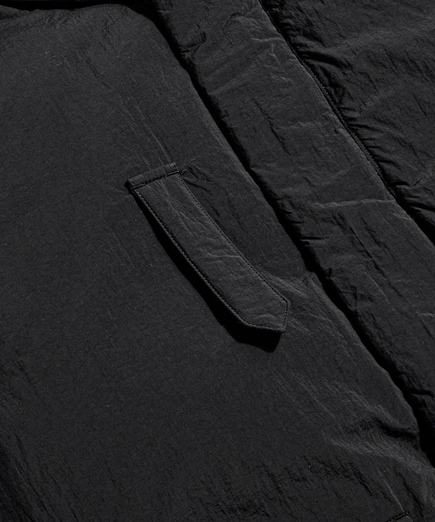 Espionage Dyer Hooded Down Parka Black