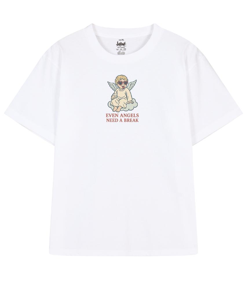 DRIFTOUT Even Angels Need A Break Short Sleeve T-Shirt (3 Colors)