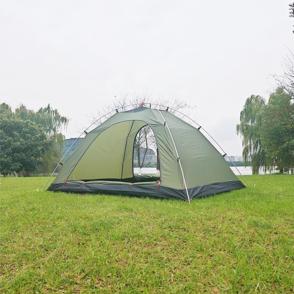 2-местная палатка для кемпинга, водонепроницаемая, легкая, отдельно стоящая, алюминиевая, с шестами