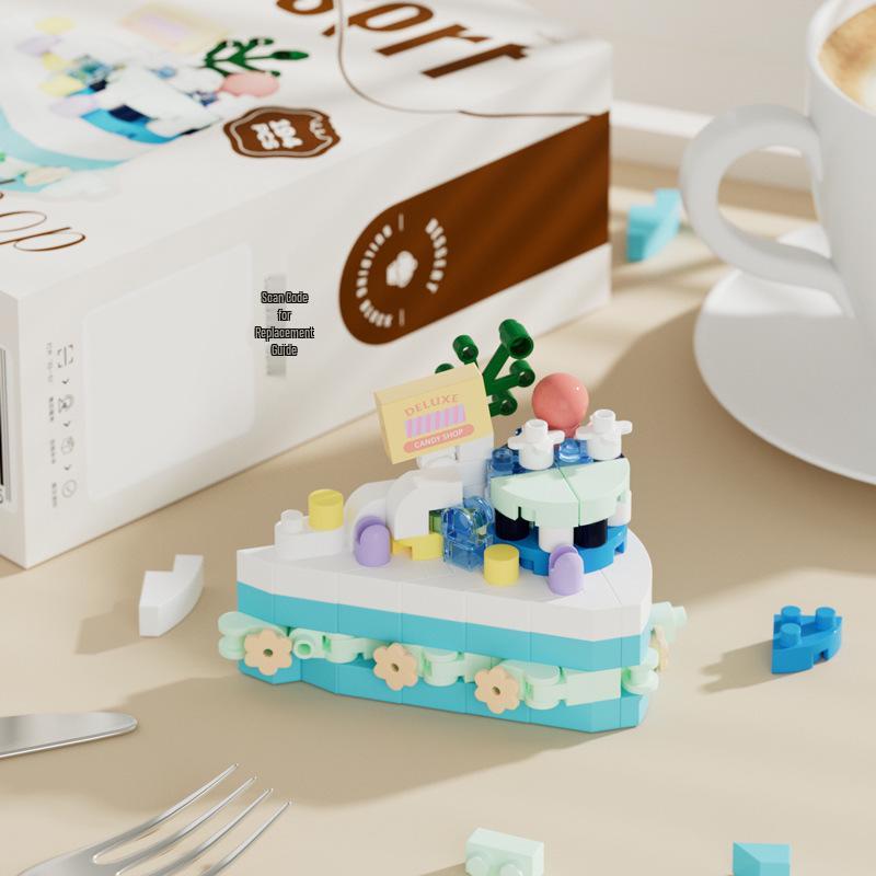 Строительные блоки Lego-совместимые «Уличная сцена» - Образовательный орнамент Подарок для детей