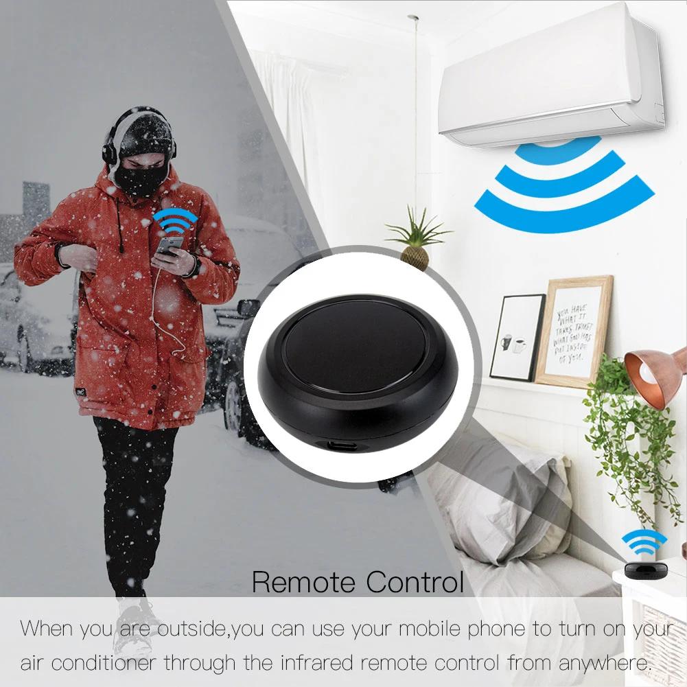 Tuya Wi-Fi ИК-пульт дистанционного управления Smart Universal для ТВ-кондиционера Alexa Remote Control Работа с Google Home Яндекс Google