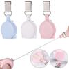 1pc Unisex Anti-Lost Clip Office Supplies Lanyards Nurse ID Name Card Badge Holder Key Ring
