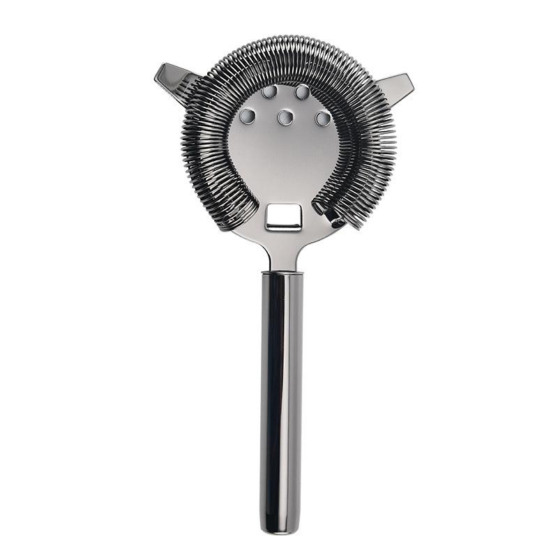 Коктейльный пружинный стрейнер из нержавеющей стали, барный шейкер, фильтр для льда, смешанные напитки, профессиональные инструменты для бармена, аксессуары