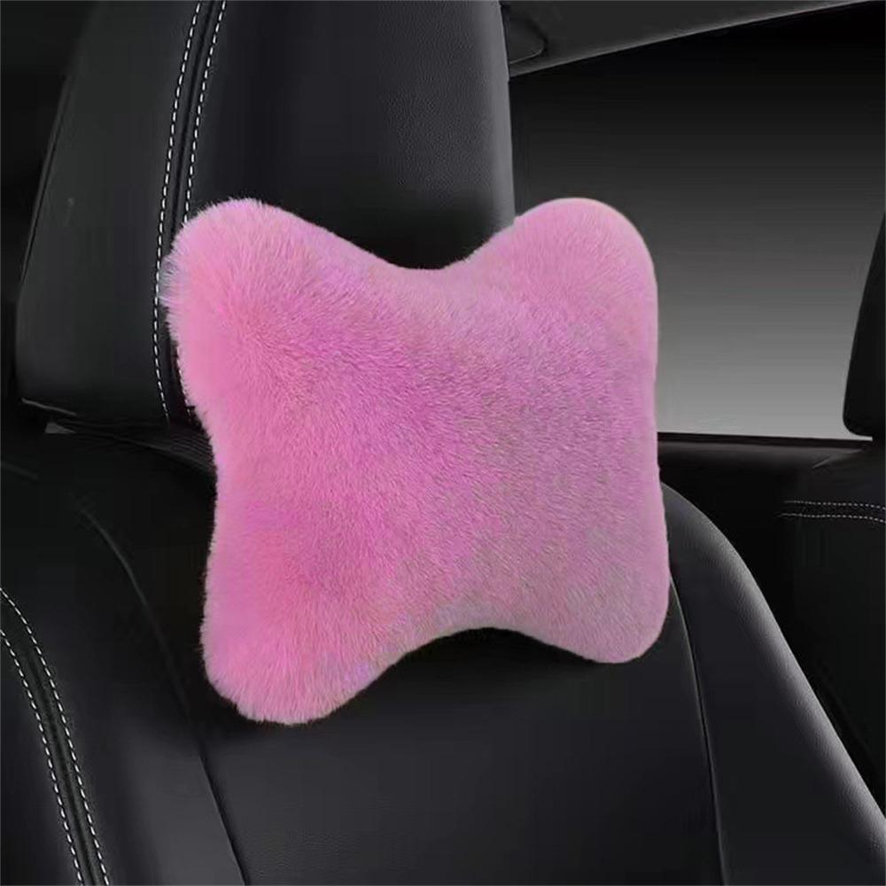 Universal Neck Rest Pillow Plush Plush Cushion Durable Lumbar Pillow for Winter