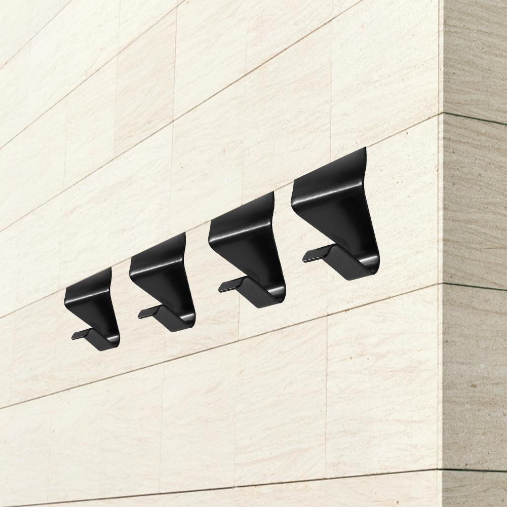 Крючки для винилового сайдинга Не требующие отверстий S-образная вешалка для одежды Металлические вешалки из нержавеющей стали для наружного декора для подвешивания