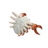 Creative Crab Weightlifting Pen Holder Creative Cute Crab Shelf Cellphone Storage Bracket Storage Rack Crab Model Desktop Ornament
