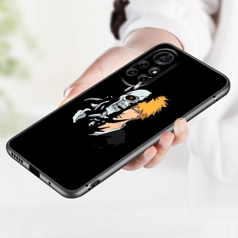 Чехол для телефона с аниме BLEACHS для Huawei Honor 60 50 SE 30S Mate 30 20 10 Lite 40 Nova 9 8 Pro Y60 8i 7i 7SE 5T, черный чехол премиум-класса