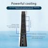 For PS5 Console 4 Cooling Fans Silent Fan Stand External USB Port