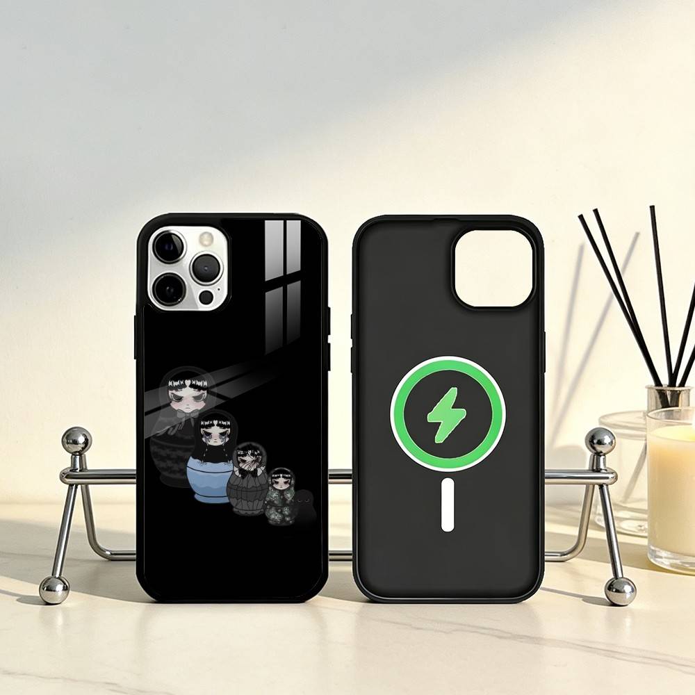Russian Dolls Matryoshka Phone Case For iPhone17,16,15,14,13,12,11 Plus,Pro Max Magnetic For Magsafe Wireless Charging