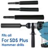 SDS Plus Ground Rod Driver for 5/8Inch 3/4Inch Ground Rods Durable Hardened Steel Ground Rod Driver Earth Stake Hammer