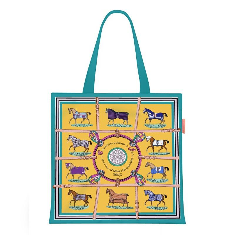 Spring new printed handbag women's oil painting series handbag shoulder bag tote bag fashion canvas bag
