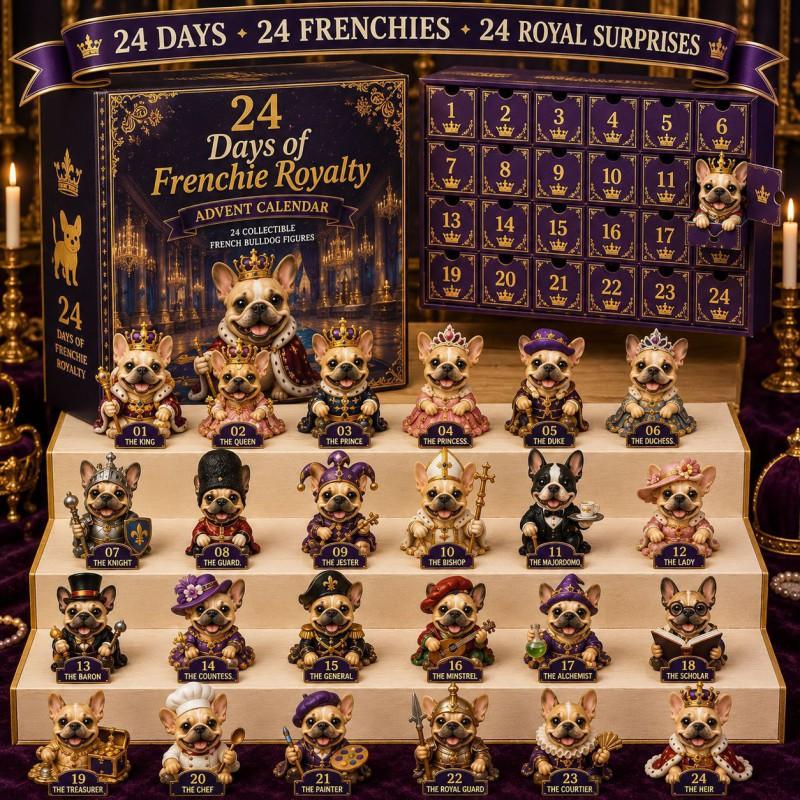 2026 Dog-Themed Christmas Advent Calendar Acrylic Blind Box Gift Kids Adults Decorative Hanging Ornament