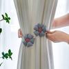 DIY Flower Curtain Tieback Fashion Curtains Tie Backs Gift Curtain Rope Holder Hooks