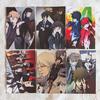 [USED] Psycho-Pass Original Art Collection 01 NoitaminA Shop Purchase Bonus Postcard Set of 6