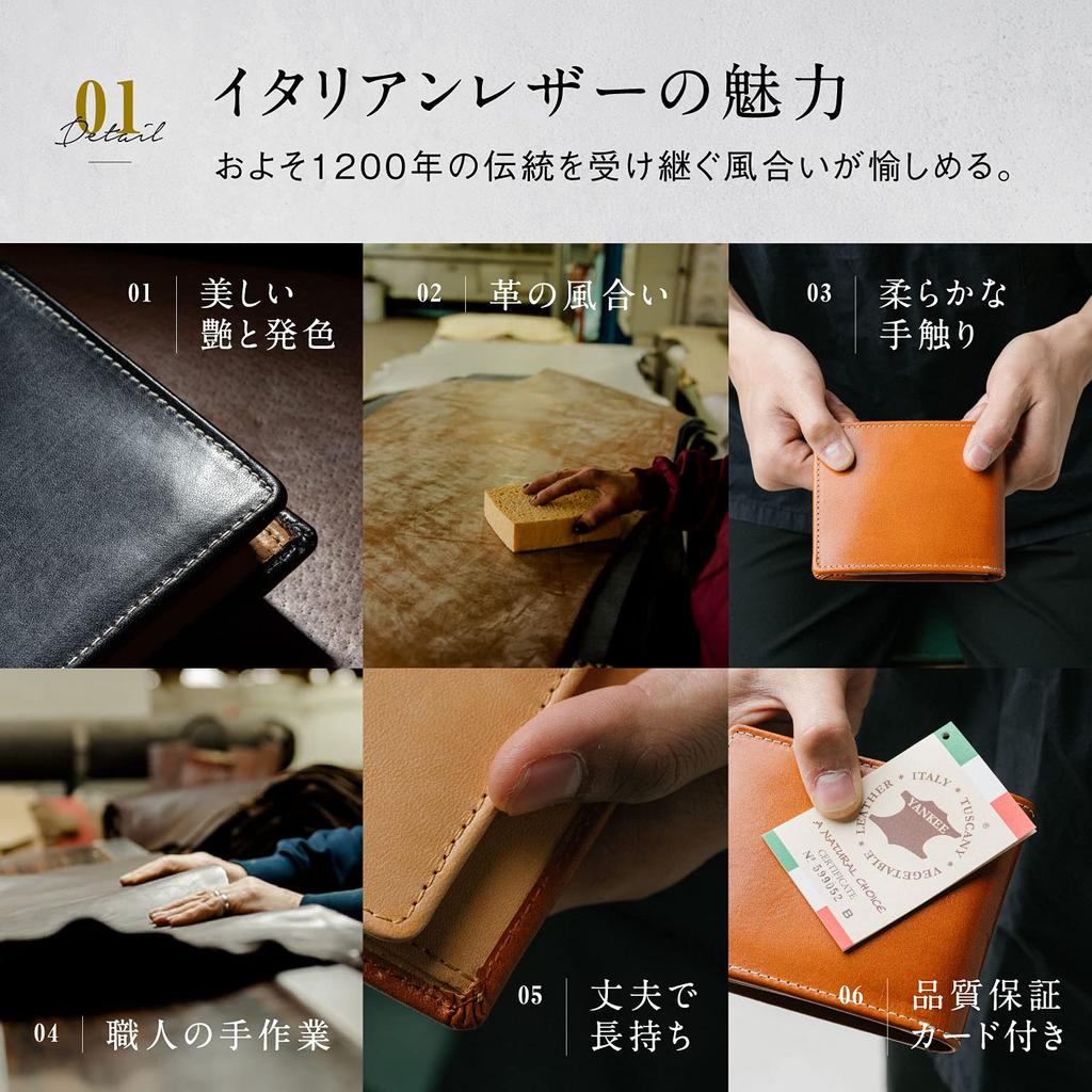 Кошелек мужской Mura Bifold из натуральной итальянской кожи, кожа full-grain, защита от скимминга, (Итальянский/Верблюжий)