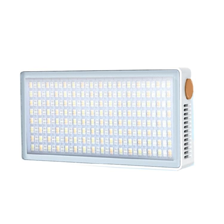 Студийный светодиодный видеосвет 40 Вт RGB, встроенный аккумулятор, зарядка Type-C, цветовая температура 2500K - 9000K, бесшумная работа для прямых трансляций