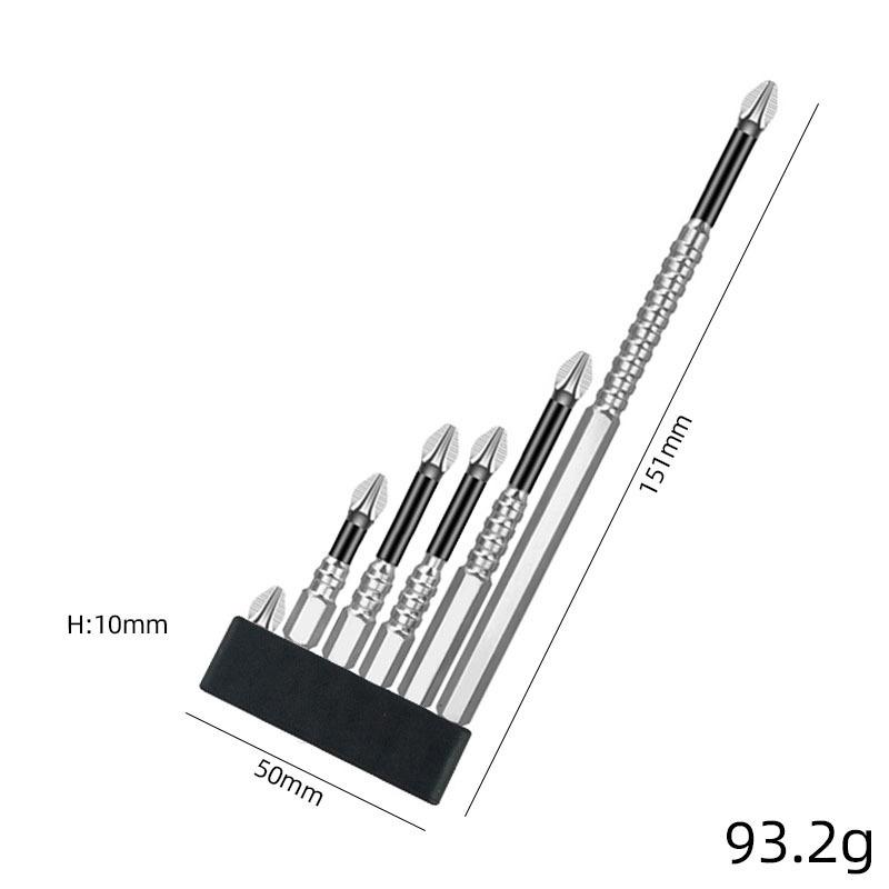 10-Piece Magnetic Hex Shank Screwdriver & Drill Bit Set