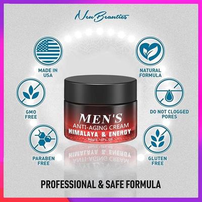 Новейший антивозрастной мужской крем для лица, увлажняющий крем против морщин, уход за кожей лица, коллаген, ретинол, гиалуроновая кислота, дневной и ночной крем