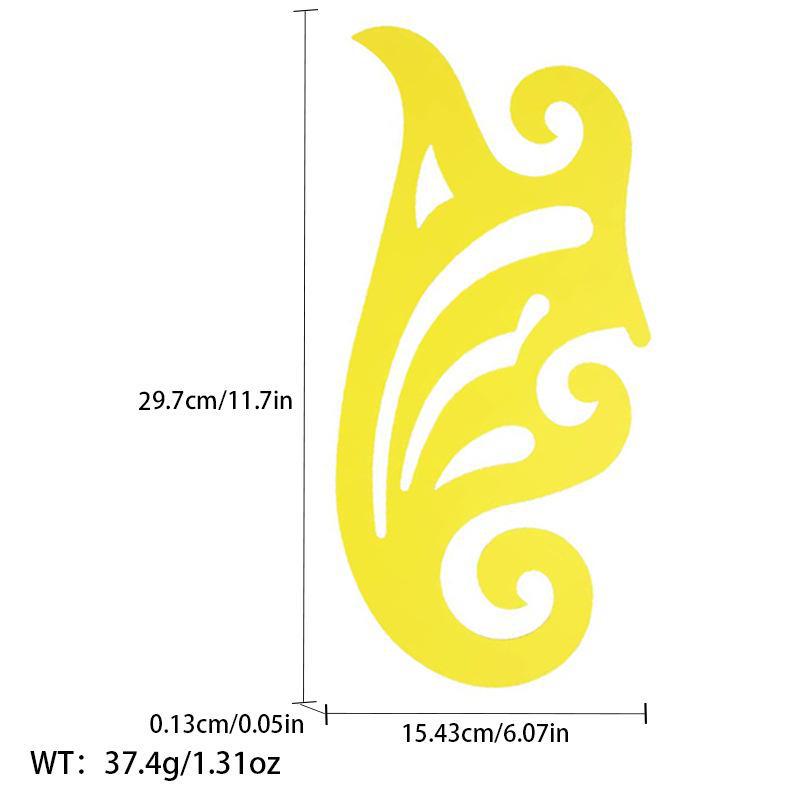 Многофункциональная линейка для создания выкроек одежды: Швейный инструмент для точной резки по кривой