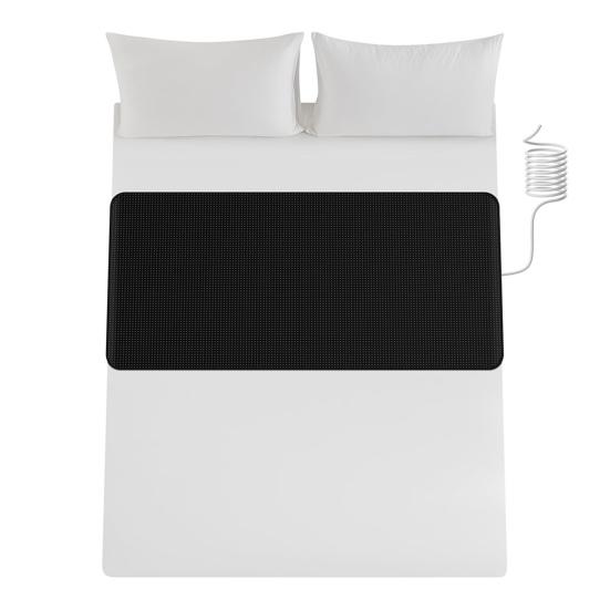 Матрас для заземления для сна, противоскользящий, водонепроницаемый, искусственная кожа с заземляющим шнуром, снимает мышечную боль, улучшает