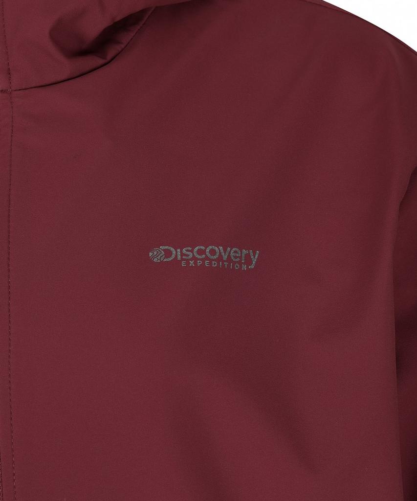 Женская трехслойная куртка Discovery Expedition Vertex 3L с подкладкой из ворсистого материала (Бургундия)