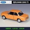 Welly 1:24 1972 Bmw 2002 Ti 2002ti Simulation Alloy Car Model Collect Gifts Toy