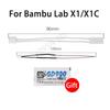 Обновленный хотэнд для Bambu Lab X1/X1C, хотэнд для Bambulab P1P/P1S, сопло из закаленной стали 0.2/0.4/0.6/0.8 мм, запчасти для 3D-принтера