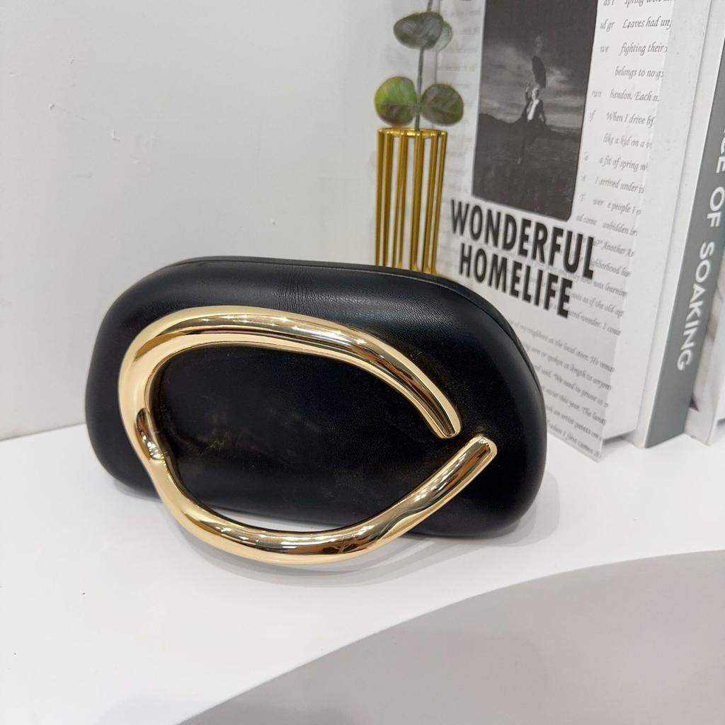 Трендовый классический круглый клатч-бокс, вечерняя сумка, акриловая сумка, винтажная металлическая ручка, кроссбоди на одно плечо