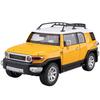 МояМашина 1:Модель автомобиля Toyota FJ Cruiser из литого сплава, масштаб 1:24, фигурка - Желтый
