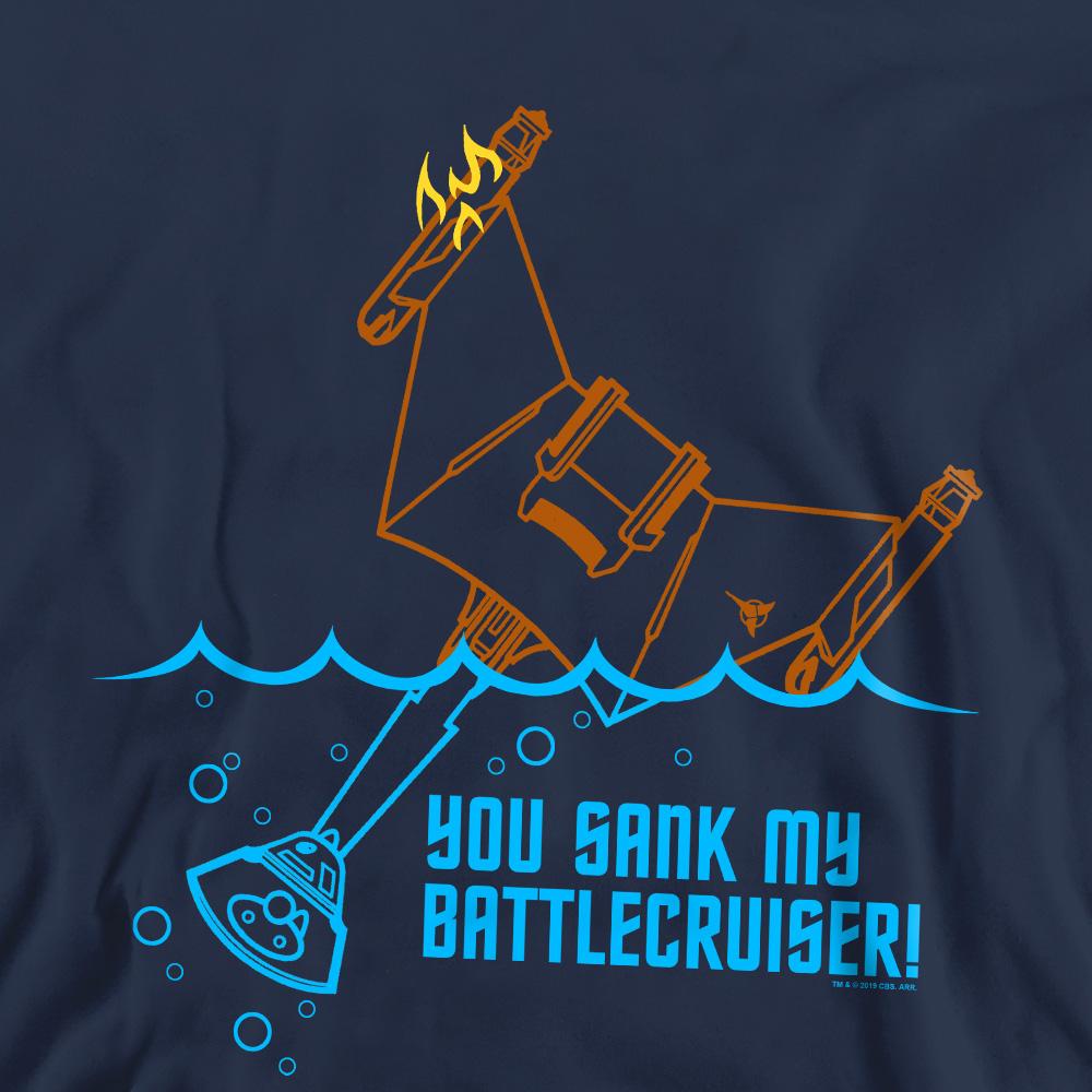 Star Trek Unisex Adult Battlecruiser Sweatshirt