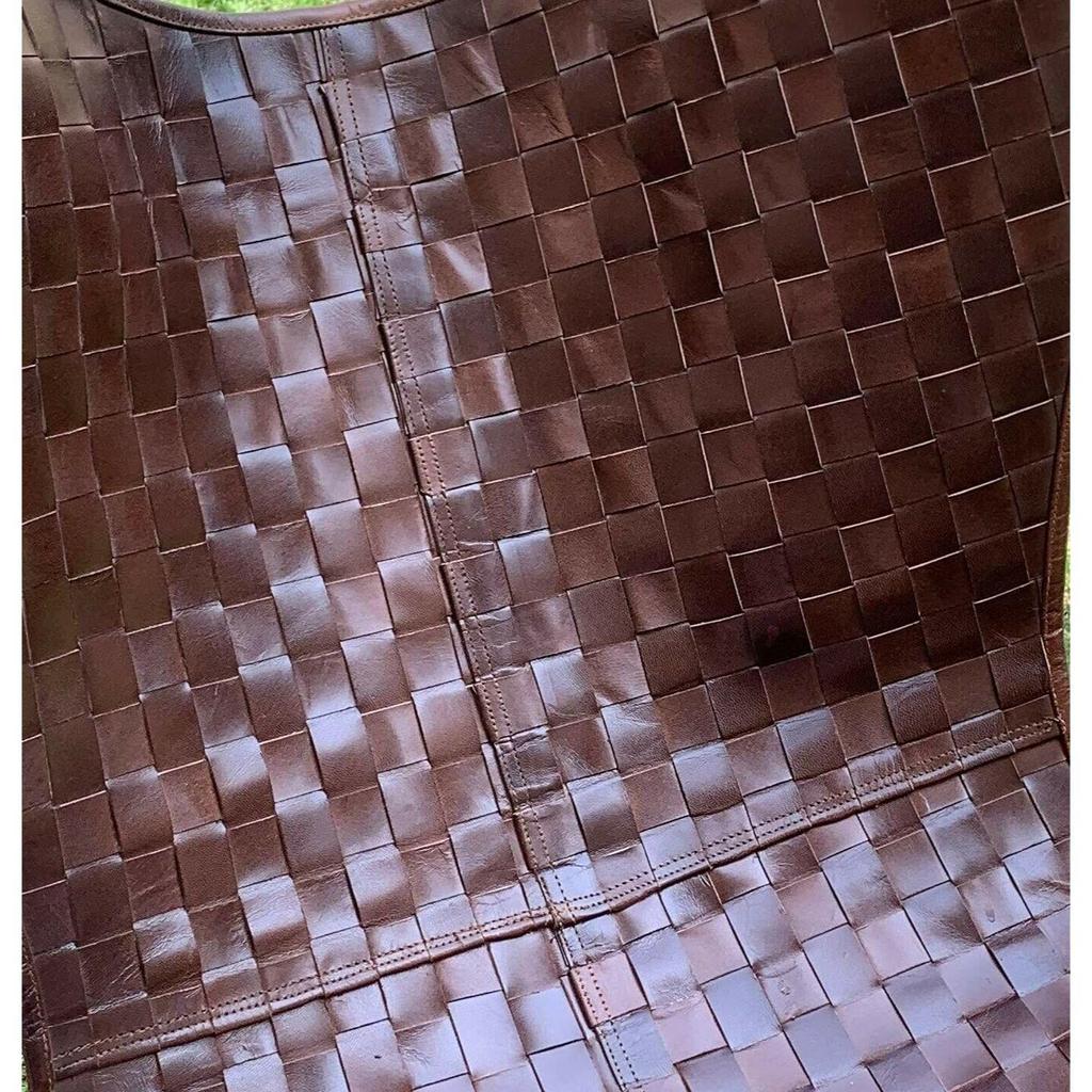 Коричневое кресло ручной работы из кожи буйвола для офиса, дома, современной гостиной с акцентом в форме бабочки