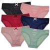 Sexy Lace Panties Soft Breathable Briefs Women Underwear Ladies Panty Transparent Underpants Hollow Out Lingerie 6 Pcs/set