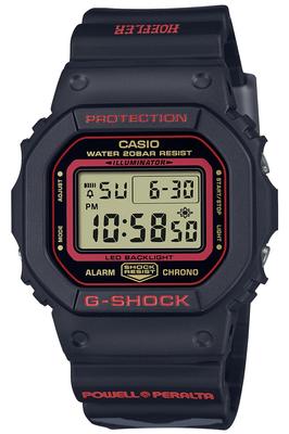 Часы Casio [Официальный японский продукт] G-SHOCK x Kelvin Hoefler x Powell Peralta Модель тройной коллаборации DW-5600KH-1JR Мужские Черные