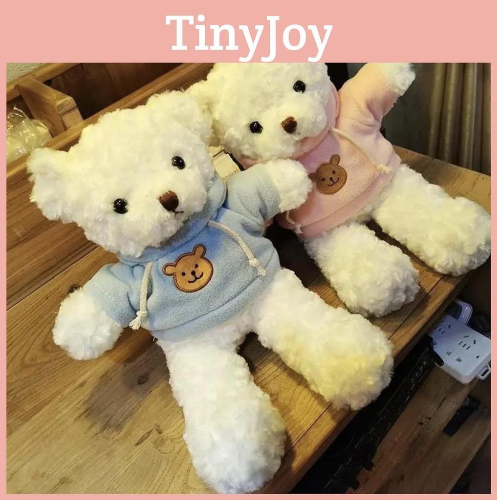 Teddy Adorable Bear Hoodie Cute Girl Kids Companionship Plush Toy Birthday Gift