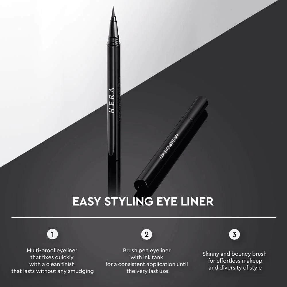 Easy Styling Eye Liner No.1 Black 0.5g Korean Luxe