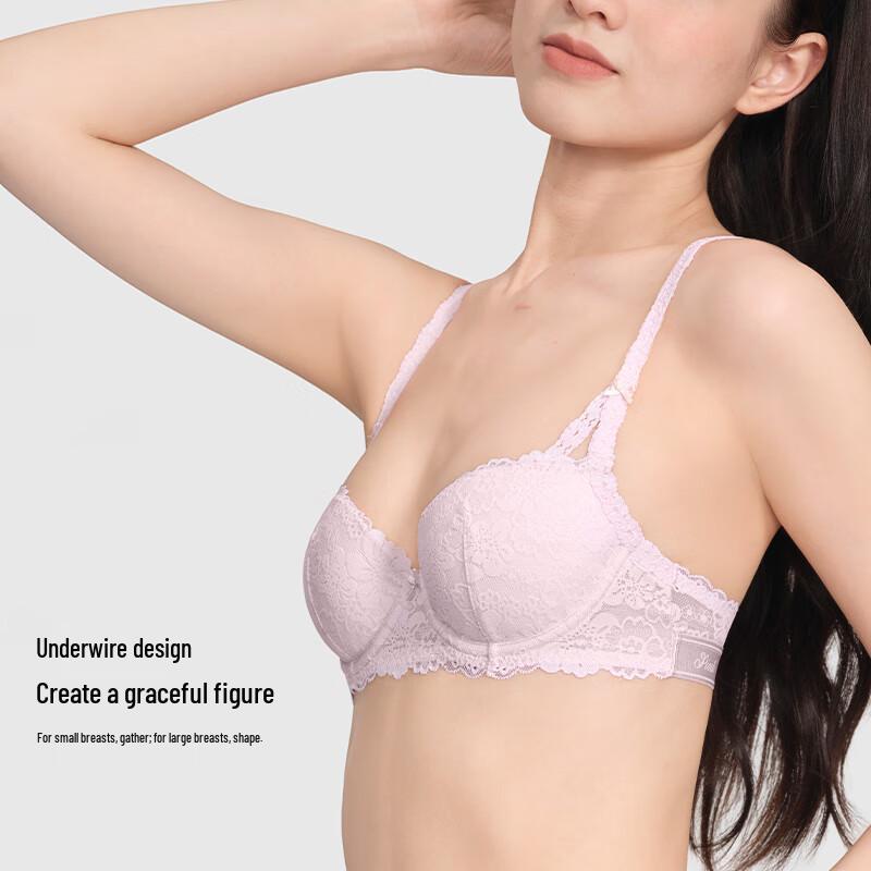 Victoria's Secret Розовый кружевной бюстгальтер