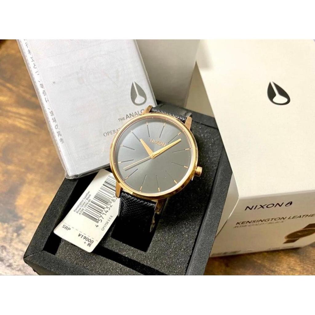 Б/у [Новые] Часы NIXON Kensington Черные x Розовое Золото