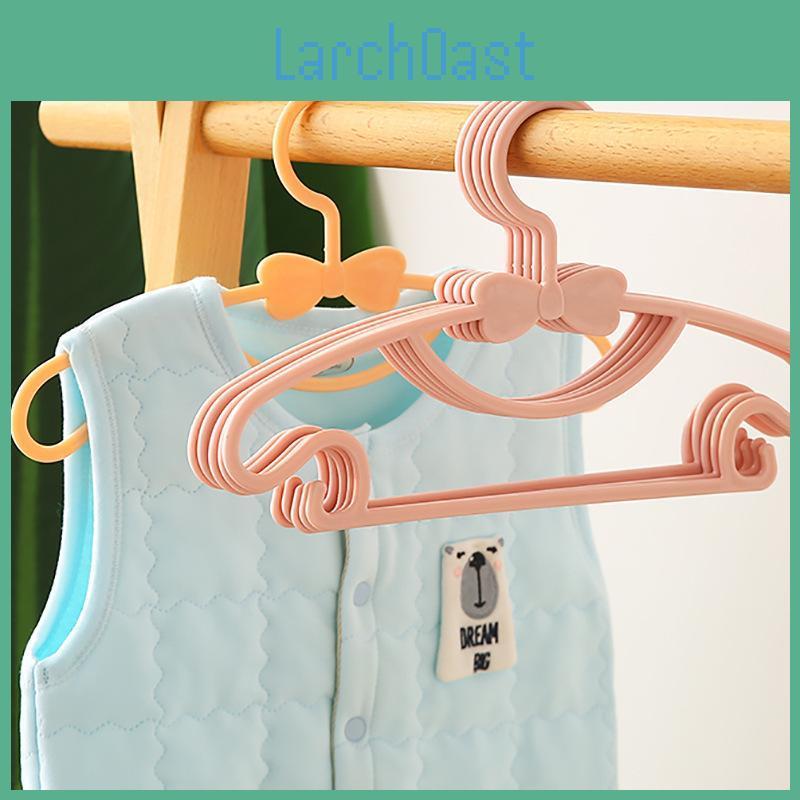 Childrens Household 10pcs Clothes Rack Childrens Pants Rack Childrens Clothing Baby Clothes Support Multifunctional Bow Baby Clothes Rack