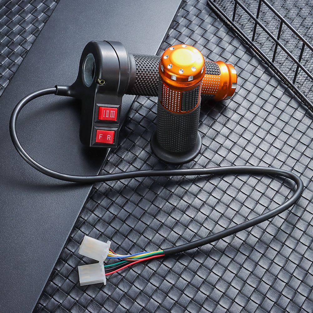 Scooter E-Bike Throttle Grip Electric Bike Throttle Grip Throttle Handlebar Grip Speed Control