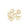 30pcs Stainless Steel Gold Color 26 Letter Pendant Alphabet Charms Necklace Pendant Bracelet Making Earring Findings DIY Jewelry